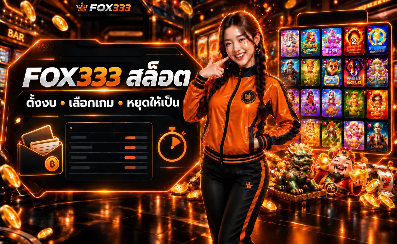 FOX333 สล็อต | วิธีตั้งงบและเลือกเกมอย่างมีแผน